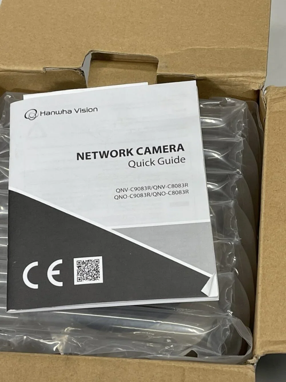 Hanwha Vision QNV-C8083R 5MP IR Vandal Dome Security Camera PoE Varifocal